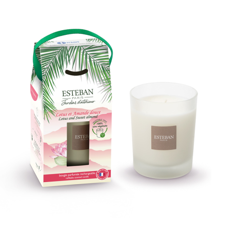 Vela Perfumada 180gr - Lotus e Amêndoa Doce