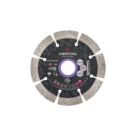 CHEMITOOL CUTTING BLACKLABEL Segmented Diamond Saw Blade Ø230