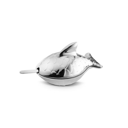 Salt Cellar with Spoon - Colombina Fish