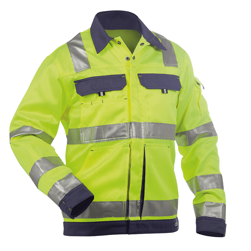 DASSY Dusseldorf High Visibility Work Jacket XS +/- 290 g/m² Fluo Yellow/Navy DASSY Dusseldorf High Visibility Work Jacket XS +/- 290 g/m² Fluo Yellow/Navy
