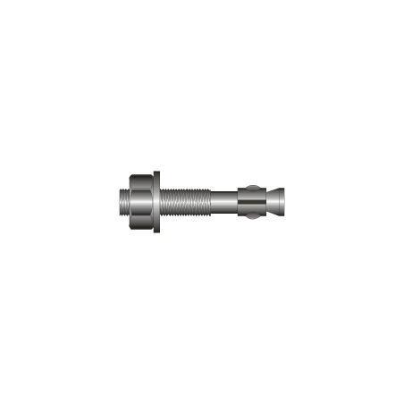 Bucha Segmentada Aço Zincado M6X160 LV205 CHEMITOOL FASTENERS