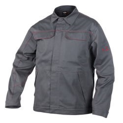 DASSY Montana Flame Retardant Work Jacket 3XL +/- 340 g/m² Grey