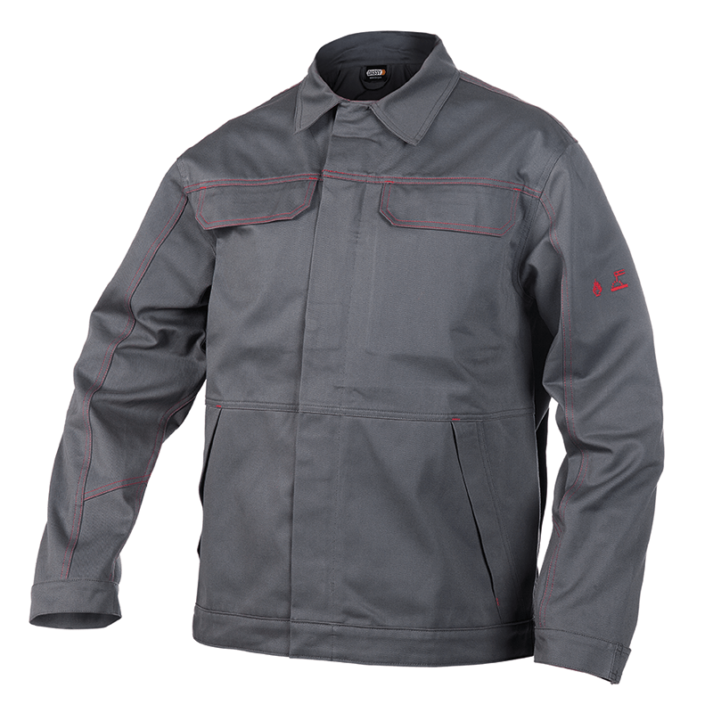 DASSY Montana Flame Retardant Work Jacket 3XL +/- 340 g/m² Grey DASSY Montana Flame Retardant Work Jacket 3XL +/- 340 g/m² Grey