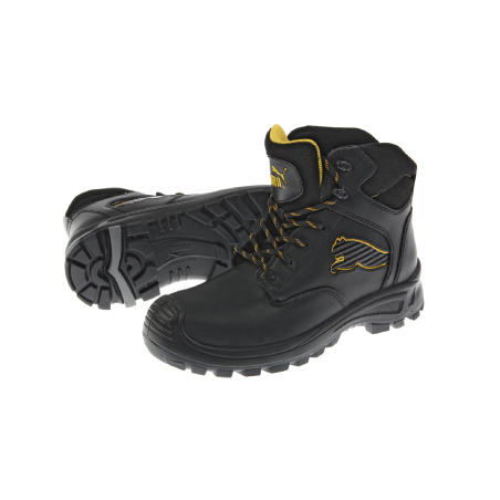 Calzado De Seguridad Borneo Black Mid S3 Hro Src PUMA