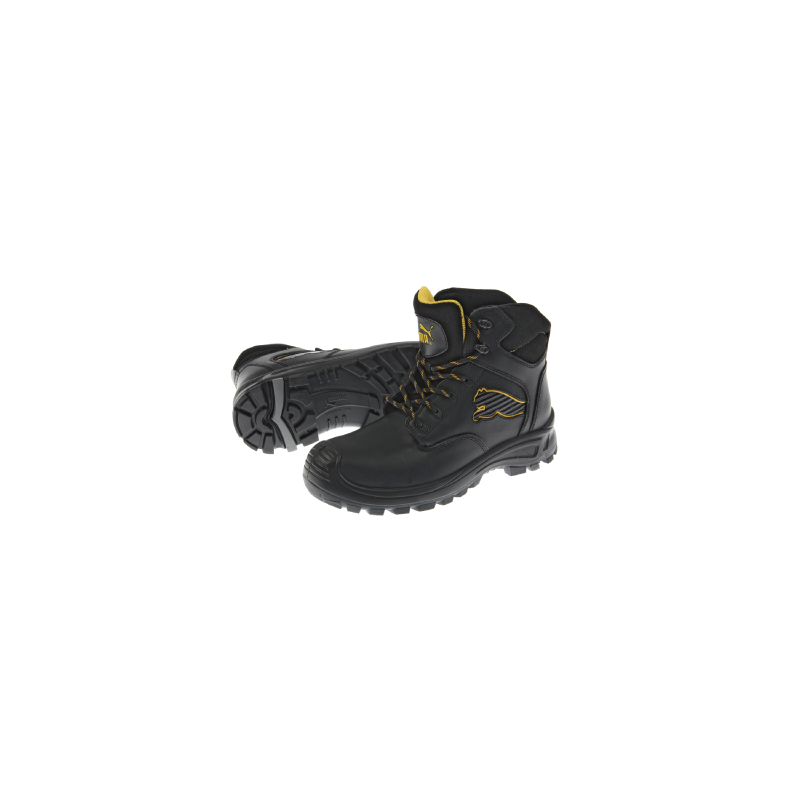 Calzado De Seguridad Borneo Black Mid S3 Hro Src PUMA Calzado De Seguridad Borneo Black Mid S3 Hro Src PUMA
