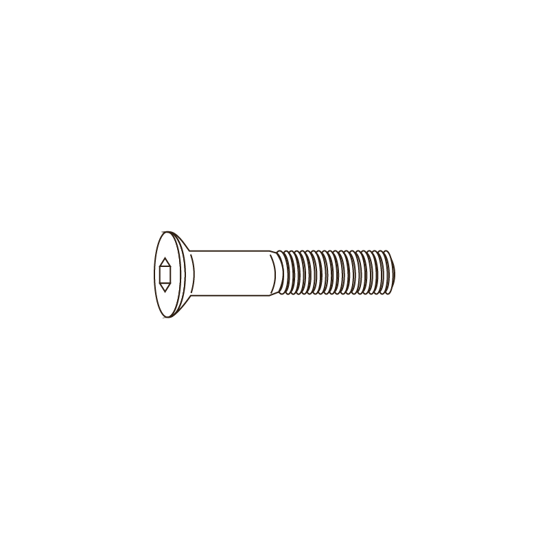 Tornillo Allen Cabeza de Eparar DIN 7991 M8X25 A2 Inox Passivado CHEMITOOL