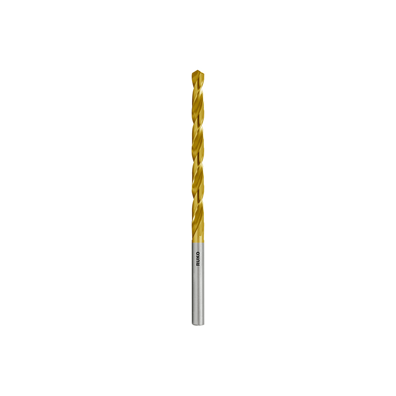 Brocas Espirales DIN 340 Tipo N, HSS-G TiN RUKO (Ø 3,60mm) Brocas Espirales DIN 340 Tipo N, HSS-G TiN RUKO (Ø 3,60mm)