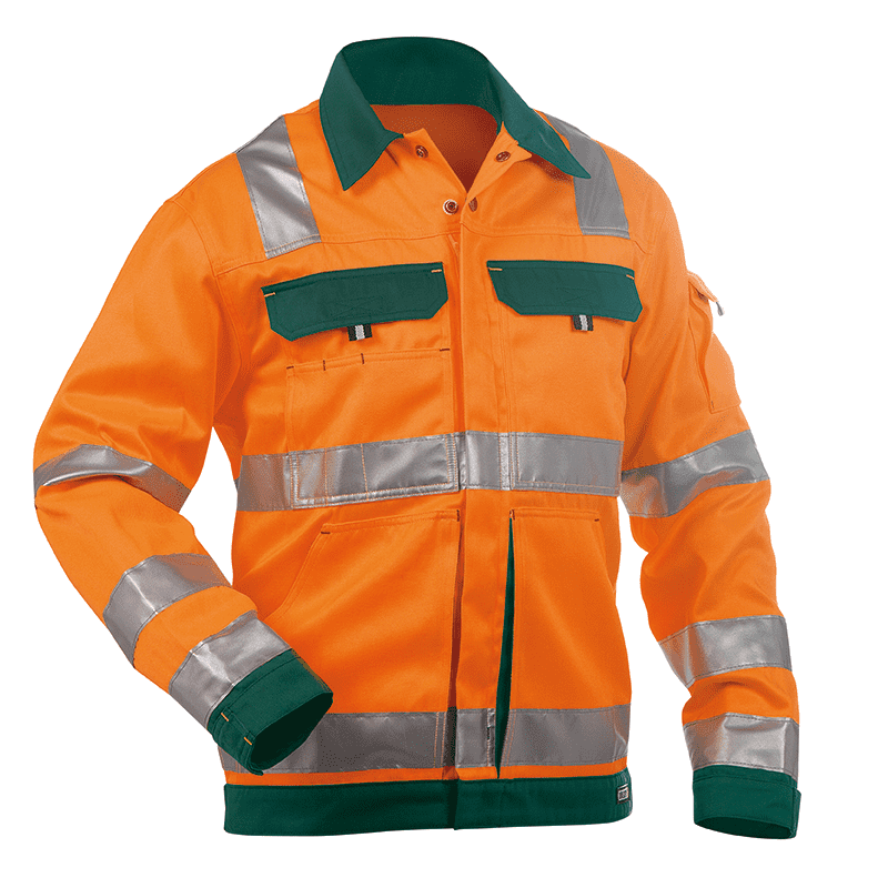 Chaqueta de Trabajo Reflectante Dusseldorf L +/- 290 g/m² Naranja Fluo/Verde Botella DASSY Chaqueta de Trabajo Reflectante Dusseldorf L +/- 290 g/m² Naranja Fluo/Verde Botella DASSY