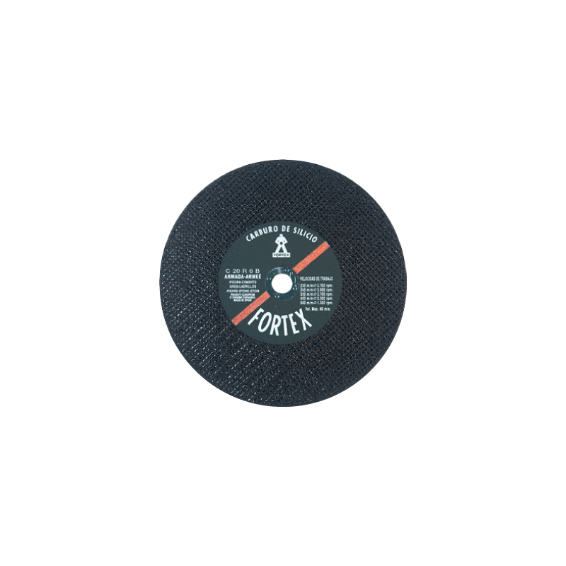 Disco de Corte Piedra para Máquina Fija C20R 400 x 4,5 x 22 mm FORTEX