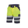 Pantalones Cortos de Trabalho Reflectantes Venna n.º 62 +/- 300 g/m² Azul Marino/Amarillo Fluo DASSY