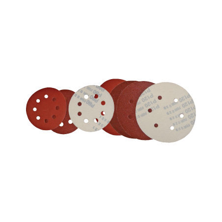 Discos Velcro para Lixadoras Orbitais A-180 125 x 8 mm BELFLEX