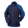 DASSY Kazan Two-Tone Fleece Jacket M +/- 260 g/m² Navy/Royal Blue