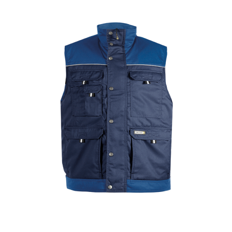 Chaleco Hulst Bicolor M +/- 245 g/m² Azul Marino/Azul Real DASSY