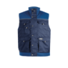 Chaleco Hulst Bicolor M +/- 245 g/m² Azul Marino/Azul Real DASSY
