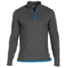 DASSY Sonic Long Sleeves T-shirt 4XL +/- 220 g/m² Grey/Azure Blue
