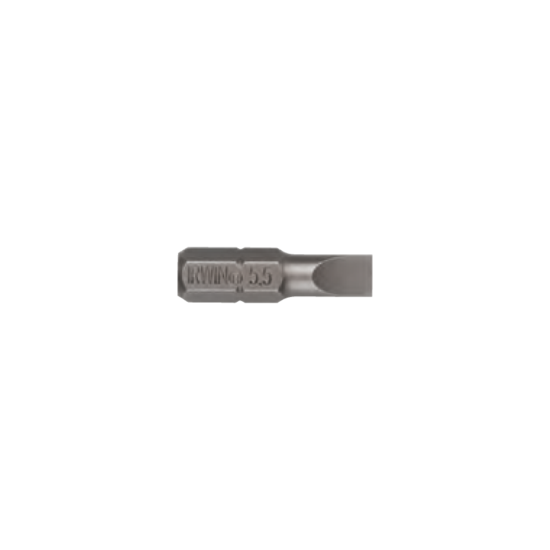 Punta Plana para Destornillador IRWIN 1,6 mmx8 mm Ø6,35 mmx25 mm (10un.) Punta Plana para Destornillador IRWIN 1,6 mmx8 mm Ø6,35 mmx25 mm (10un.)
