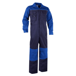 DASSY Cannes Two-Tone Overall L +/- 245 g/m² Royal Blue/Navy