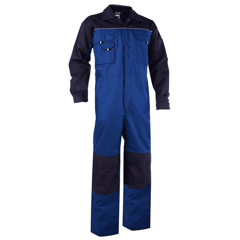 DASSY Cannes Two-Tone Overall M +/- 245 g/m² Navy/Royal Blue DASSY Cannes Two-Tone Overall M +/- 245 g/m² Navy/Royal Blue