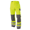 Pantalones de Trabajo Multinorma Reflectantes Manchester n.º 54 +/- 330 g/m² Amarillo Fluo/Gris DASSY