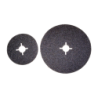 Disco de Fibra Vulcanizada Carboneto de Silício C-60 125 x 22 mm BELFLEX
