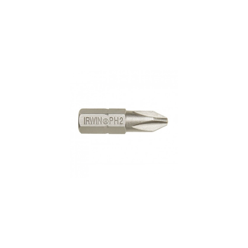 Punta para Destornillador PHILLIPS Ph1 IRWIN Ø6,35 mmx25 mm (10un.) Punta para Destornillador PHILLIPS Ph1 IRWIN Ø6,35 mmx25 mm (10un.)