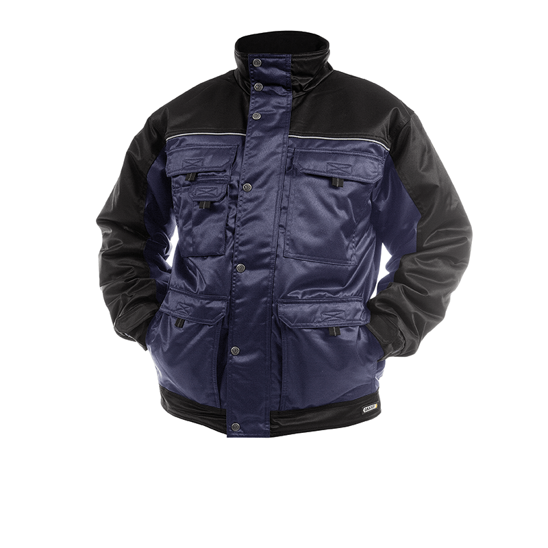 DASSY Tignes Two-Tone Winter Jacket M +/- 240 g/m² Navy/Black DASSY Tignes Two-Tone Winter Jacket M +/- 240 g/m² Navy/Black