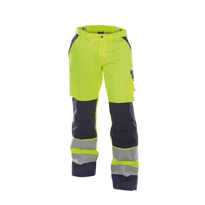 DASSY Buffalo High Visibility Work Trousers n.º 40 +/- 290 g/m² Fluo Yellow/Navy DASSY Buffalo High Visibility Work Trousers n.º 40 +/- 290 g/m² Fluo Yellow/Navy