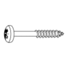 Tornillos con Avellanada POZIDRIV® DIN 7505B 6X80/60 (3.1/8X13') 4.8 Passivado Amarillo CHEMITOOL FASTENERS