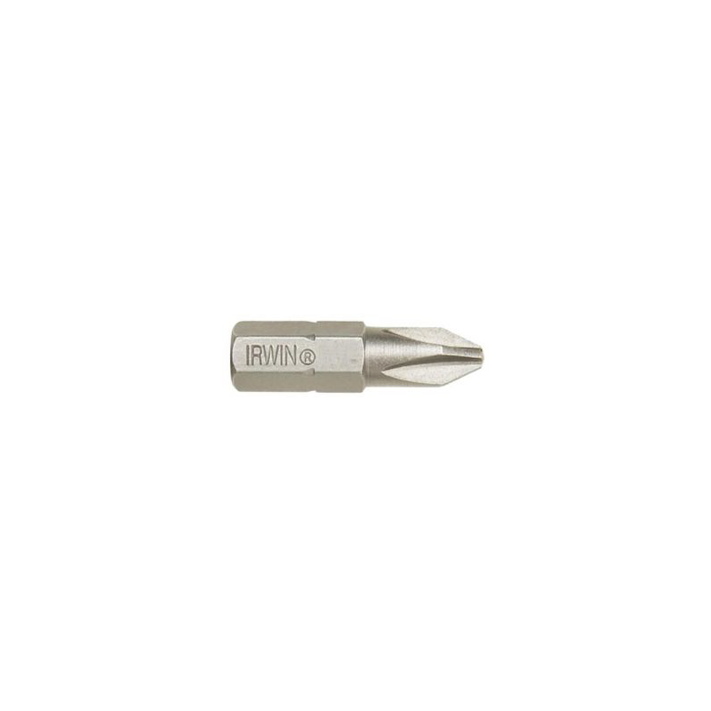 Punta para Destornillador PHILLIPS Ph3 IRWIN Ø6,35 mmx25 mm (10un.) Punta para Destornillador PHILLIPS Ph3 IRWIN Ø6,35 mmx25 mm (10un.)
