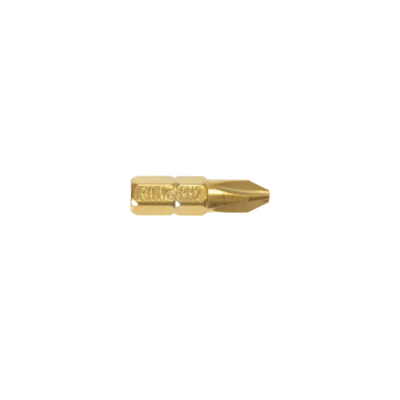 Ponta para Aparafusadora com Revestimento a Titânio PHILLIPS Ph3 TiN IRWIN Ø6,35 mmx25 mm (10un.) Ponta para Aparafusadora com Revestimento a Titânio PHILLIPS Ph3 TiN IRWIN Ø6,35 mmx25 mm (10un.)