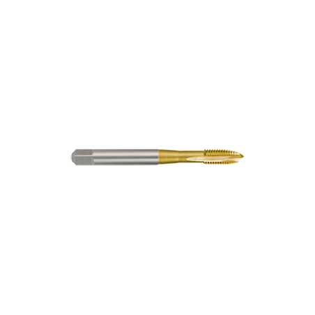 Macho De Máquina De Abrir Roscas M DIN 371 HSS-TiN, Rectificado RUKO (M4, L2 12,0mm)