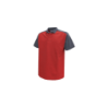 Polo Cesar Bicolor XL +/- 220 g/m² Rojo/Gris DASSY