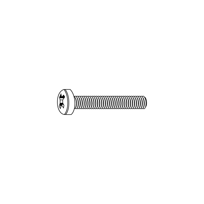 Parafuso Rosca de Metais Cabeça Queijo PHILLIPS DIN 7985 M8X30 A2 Inox Passivado CHEMITOOL FASTENERS Parafuso Rosca de Metais Cabeça Queijo PHILLIPS DIN 7985 M8X30 A2 Inox Passivado CHEMITOOL FASTENERS