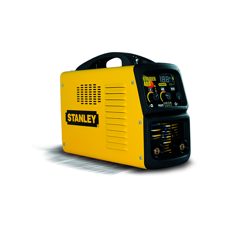 Equipamento de Solda 230V MMA GOLDEN ARC com Tecnologia Inverter STANLEY WELDING Equipamento de Solda 230V MMA GOLDEN ARC com Tecnologia Inverter STANLEY WELDING