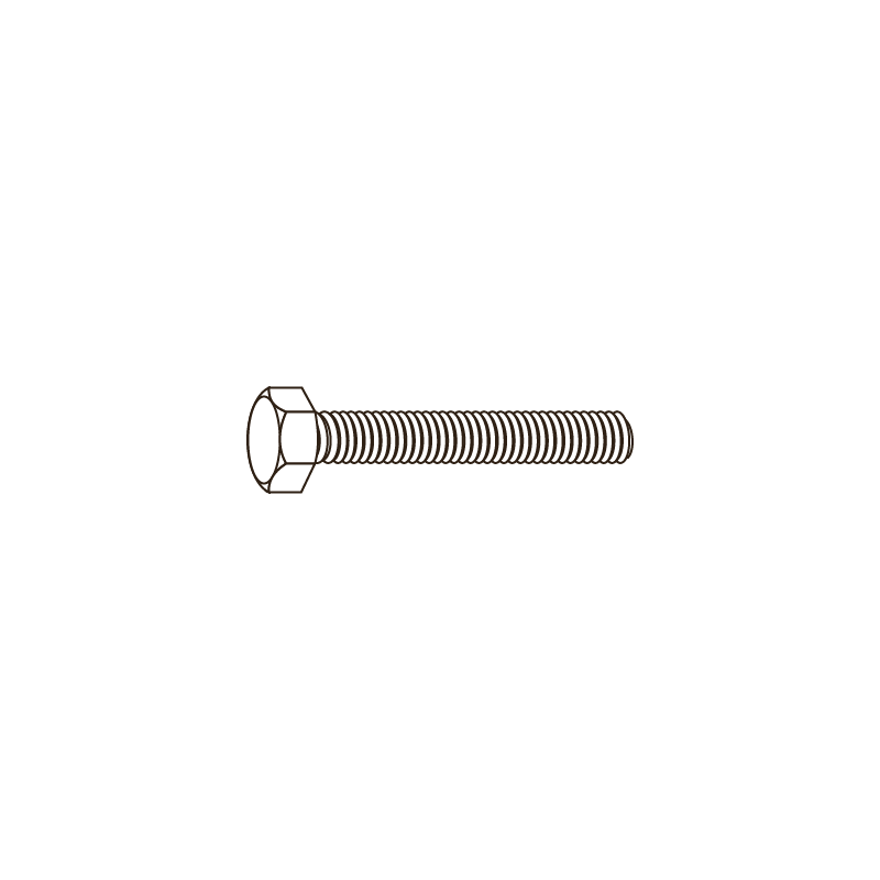 Tornillo Hexagonal Tornillo Total - Metrica Fina DIN 961 M16X30 8.8 sin Acabado CHEMITOOL FASTENERS Tornillo Hexagonal Tornillo Total - Metrica Fina DIN 961 M16X30 8.8 sin Acabado CHEMITOOL FASTENERS
