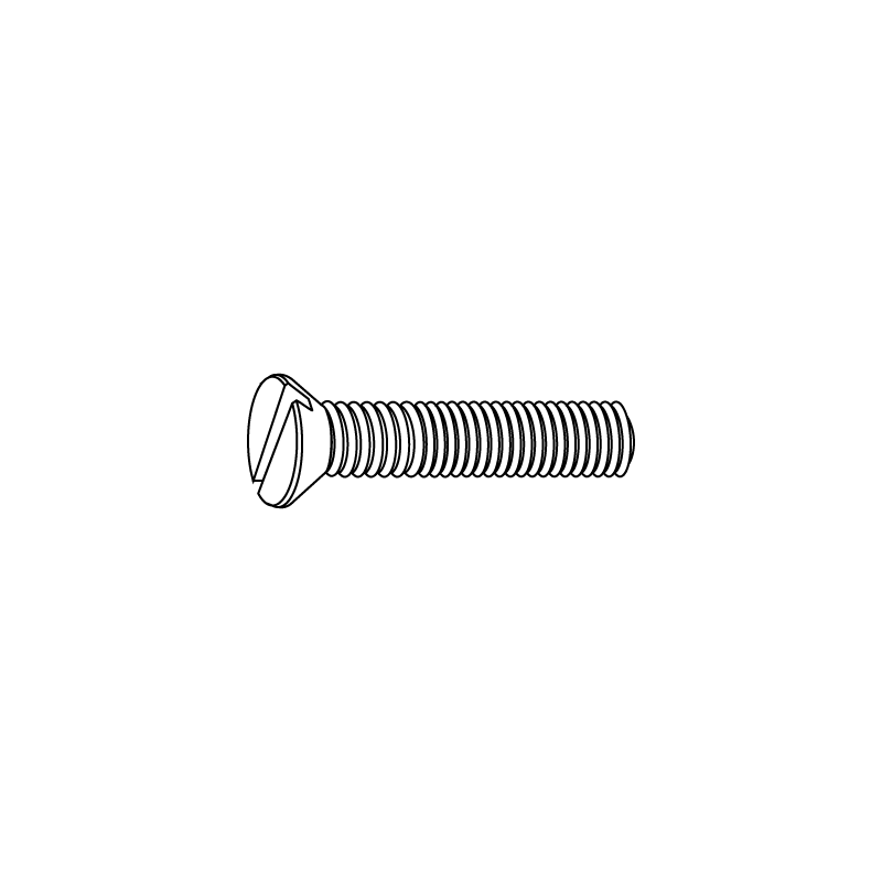Parafuso Cabeça Embeber Fenda DIN 963 M6X80 A2 Inox Passivado CHEMITOOL FASTENERS Parafuso Cabeça Embeber Fenda DIN 963 M6X80 A2 Inox Passivado CHEMITOOL FASTENERS