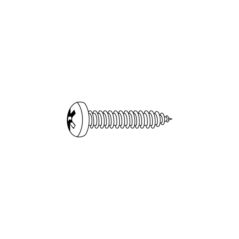 Tornillo Autoroscante de Cabeza Cil. Abombada con Hueco Cruciforme DIN 7981C 4,2x38 A2 Inox Passivado CHEMITOOL Tornillo Autoroscante de Cabeza Cil. Abombada con Hueco Cruciforme DIN 7981C 4,2x38 A2 Inox Passivado CHEMITOOL