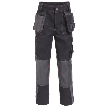 Calças de Trabalho Seattle Bicolor Criança 110 +/- 245 g/m² Preto/Cinzento DASSY