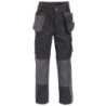 Calças de Trabalho Seattle Bicolor Criança 110 +/- 245 g/m² Preto/Cinzento DASSY