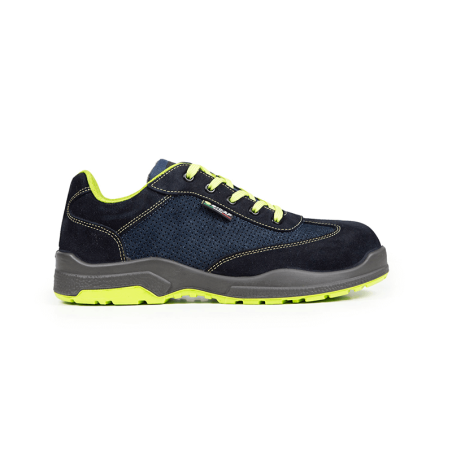 Shark Blue Suede Safety Shoe S1P SRC 46 BICAP
