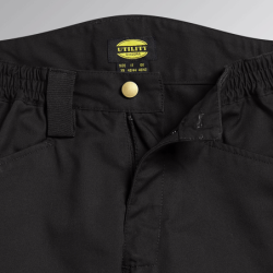 DIADORA XS Multi-Pocket Staff Cargo Trousers Black