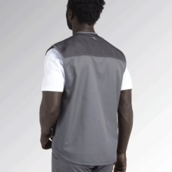 Colete Multibolsos Mover Cinza 3XL Diadora