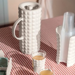 Dispensador de Copos Branco Leite - Tiffany