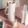 Dispensador de Copos Branco Leite - Tiffany