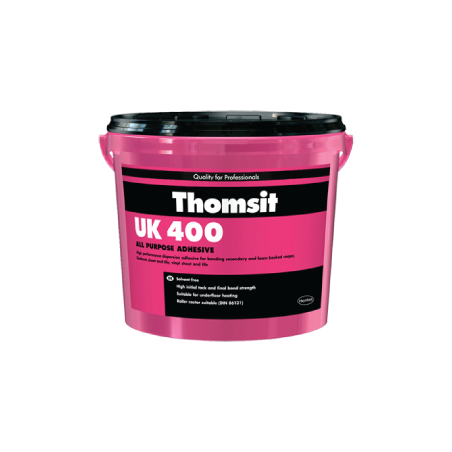 Cola para PVC, Linóleo e Alcatifas UK 400 15Kg THOMSIT