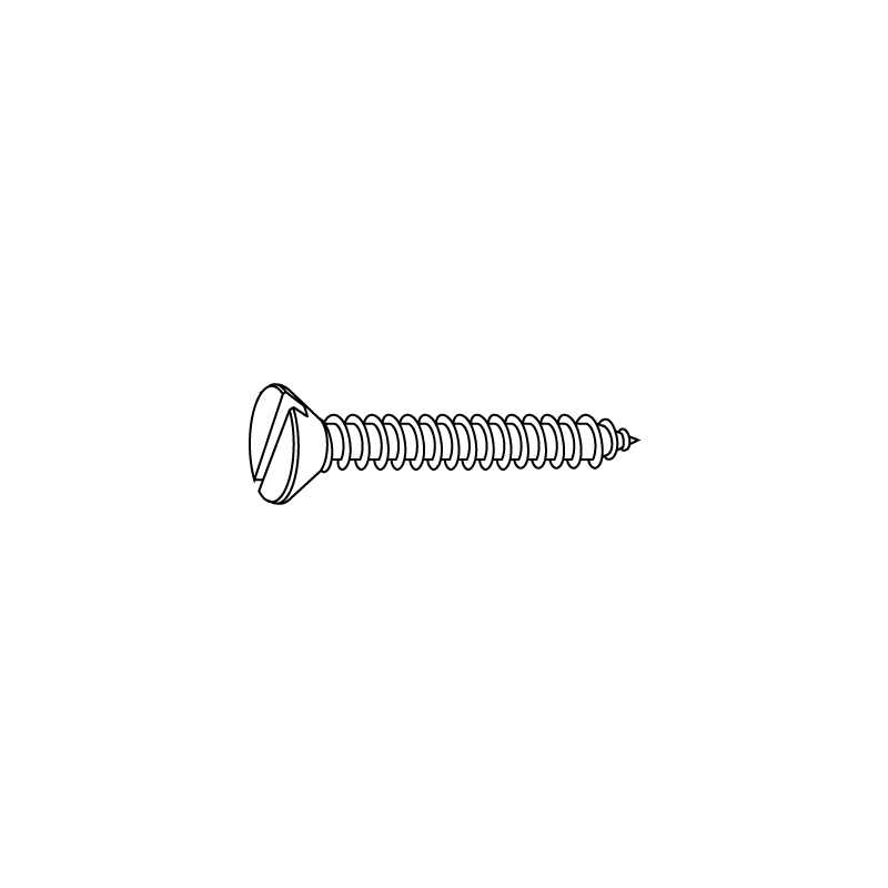 Tornillo Autoroscante con Cabeza Avellanada Ranurada DIN 7972C 5,5x38 A2 Inox Passivado CHEMITOOL Tornillo Autoroscante con Cabeza Avellanada Ranurada DIN 7972C 5,5x38 A2 Inox Passivado CHEMITOOL