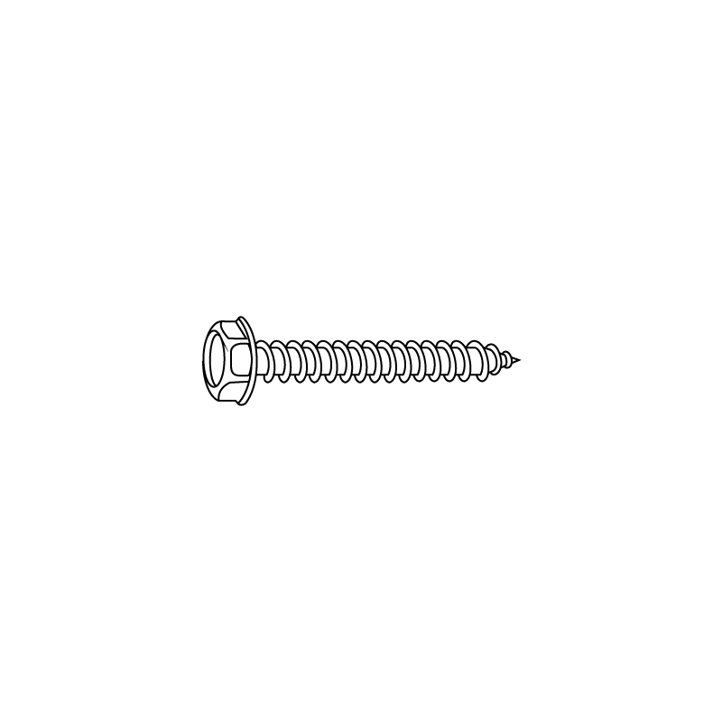 Tornillo Autorroscante para Chapa Cabeza Hexagonal con Collar DIN 6928C 6,3X90 Dacromet CHEMITOOL Tornillo Autorroscante para Chapa Cabeza Hexagonal con Collar DIN 6928C 6,3X90 Dacromet CHEMITOOL