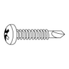 Tornillo de Taladrar con Cabeza Cil. Abomb. con Hueco Cruciforme Phillips DIN 7504N 3,9X19 Zincado Blanco CHEMITOOL