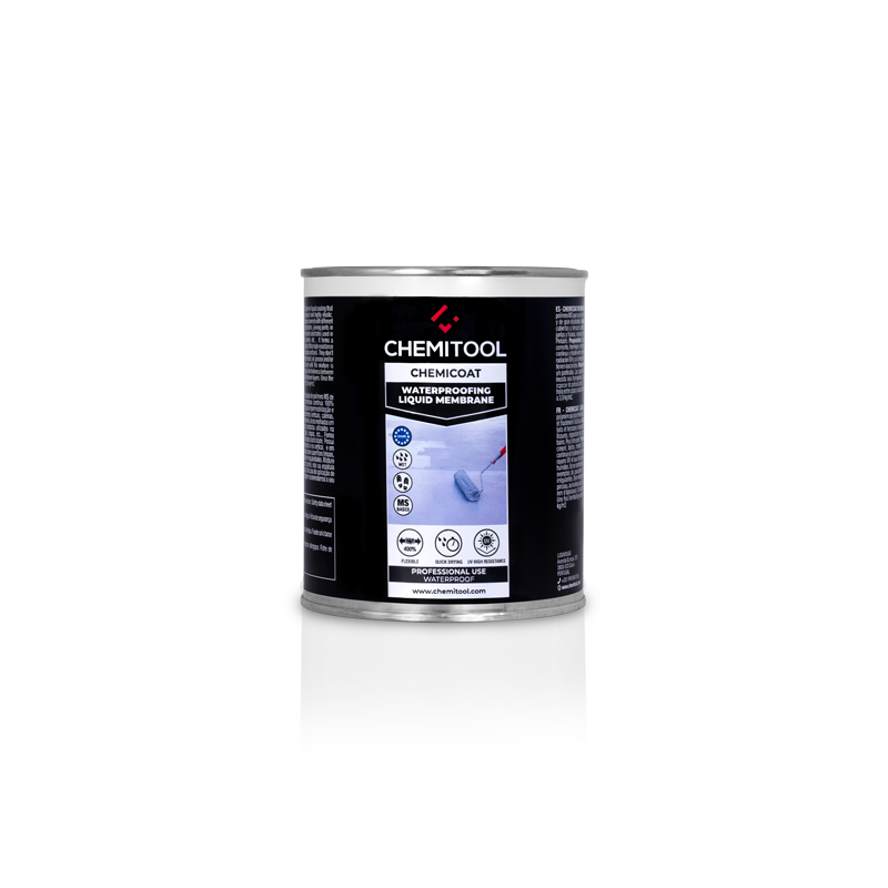 Membrana Líquida Impermeabilização MS CHEMICOAT 1KG CHEMITOOL CHEMICALS Membrana Líquida Impermeabilização MS CHEMICOAT 1KG CHEMITOOL CHEMICALS