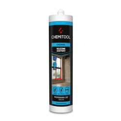 CHEMITOOL Transparent Acetoxy Silicone Chemisil